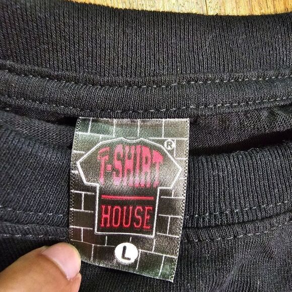 Vintage Led Zeppelin Black T Shirt The Song Remains The Same Large L 100% Cotton - Picture 9 of 9